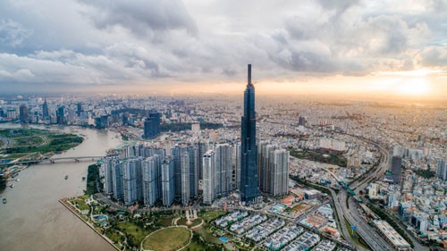 Chính thức cất nóc tòa nhà cao nhất Việt Nam